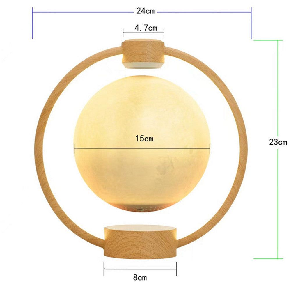 Maglev Moon Light Bluetooth 3D Stereo Diy Colorful Glare Decorbites