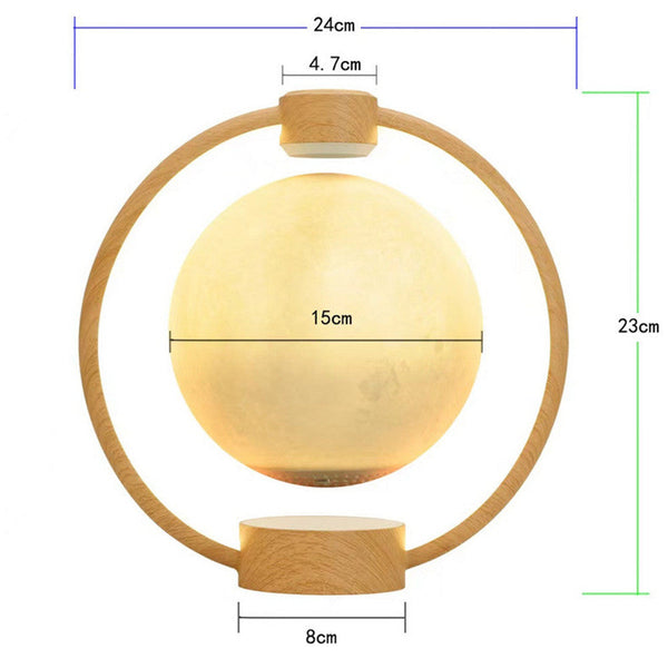 Maglev Moon Light Bluetooth 3D Stereo Diy Colorful Glare Decorbites