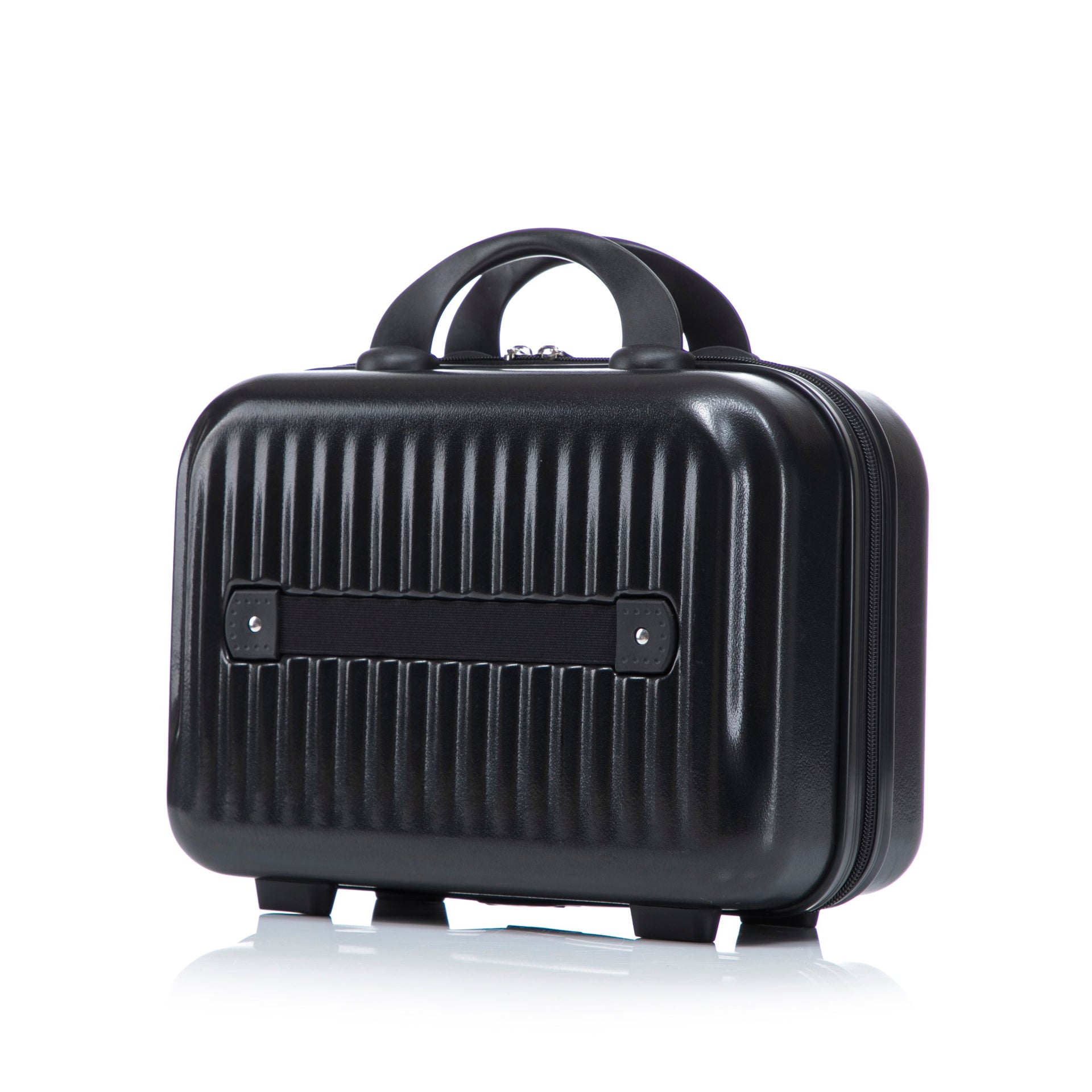 14' & 20' ABS Spinner Wheel Luggage Set with Cosmetic Case