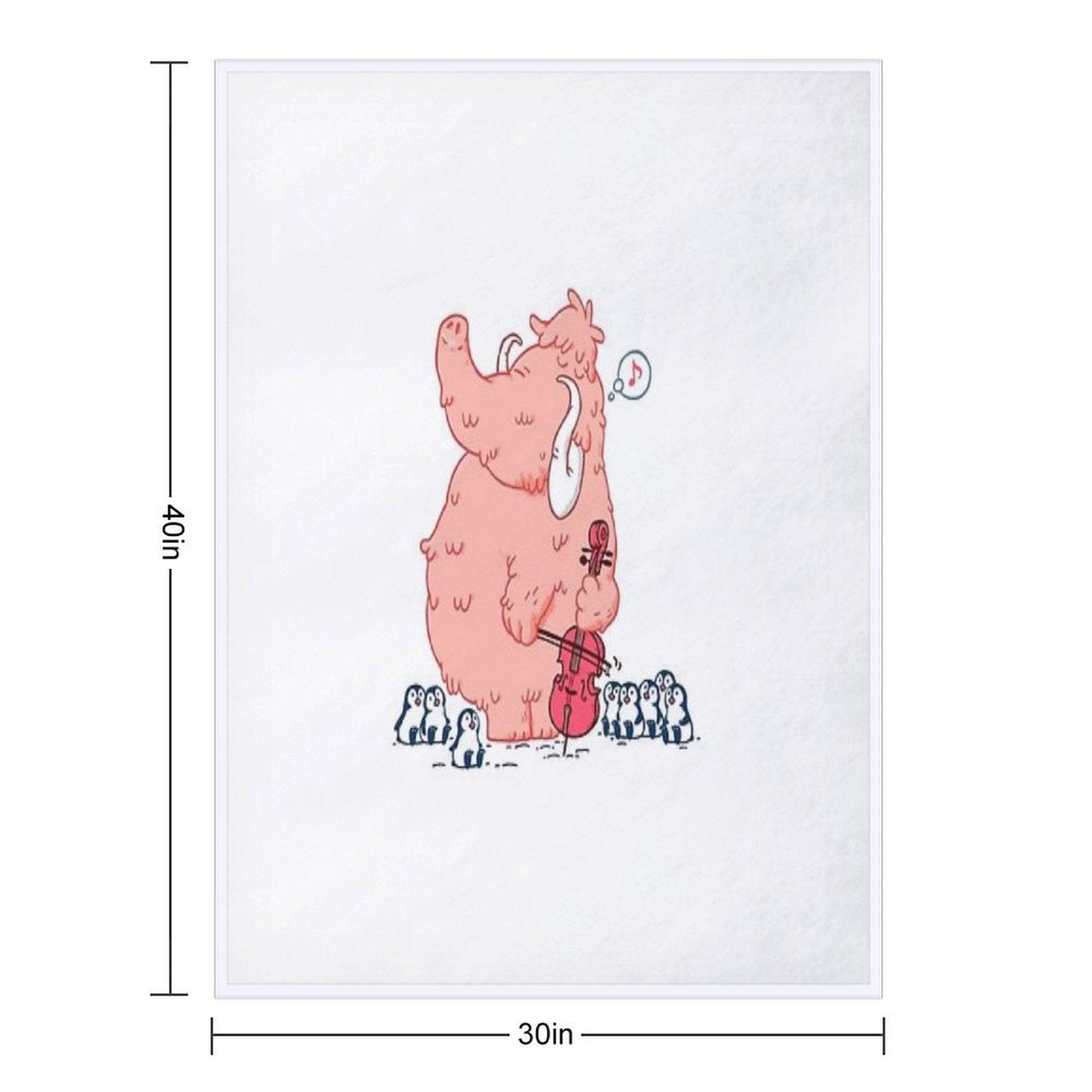 Cello Throw Blanket