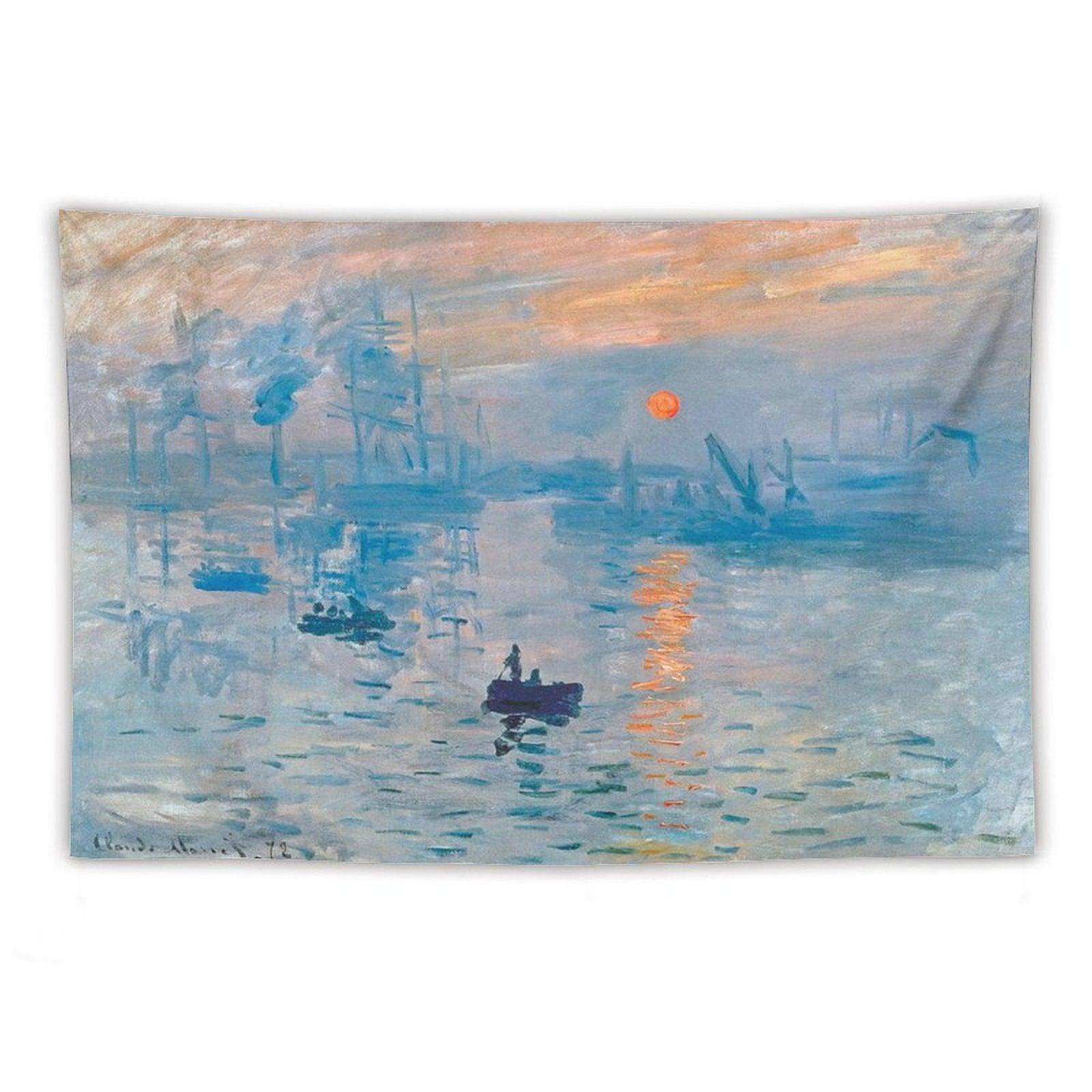 Monet's Sunrise Tapestry