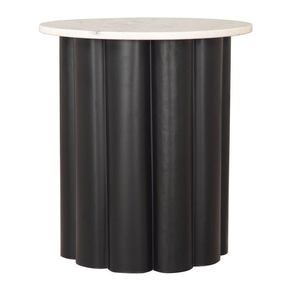 Slika Side Table White & Black