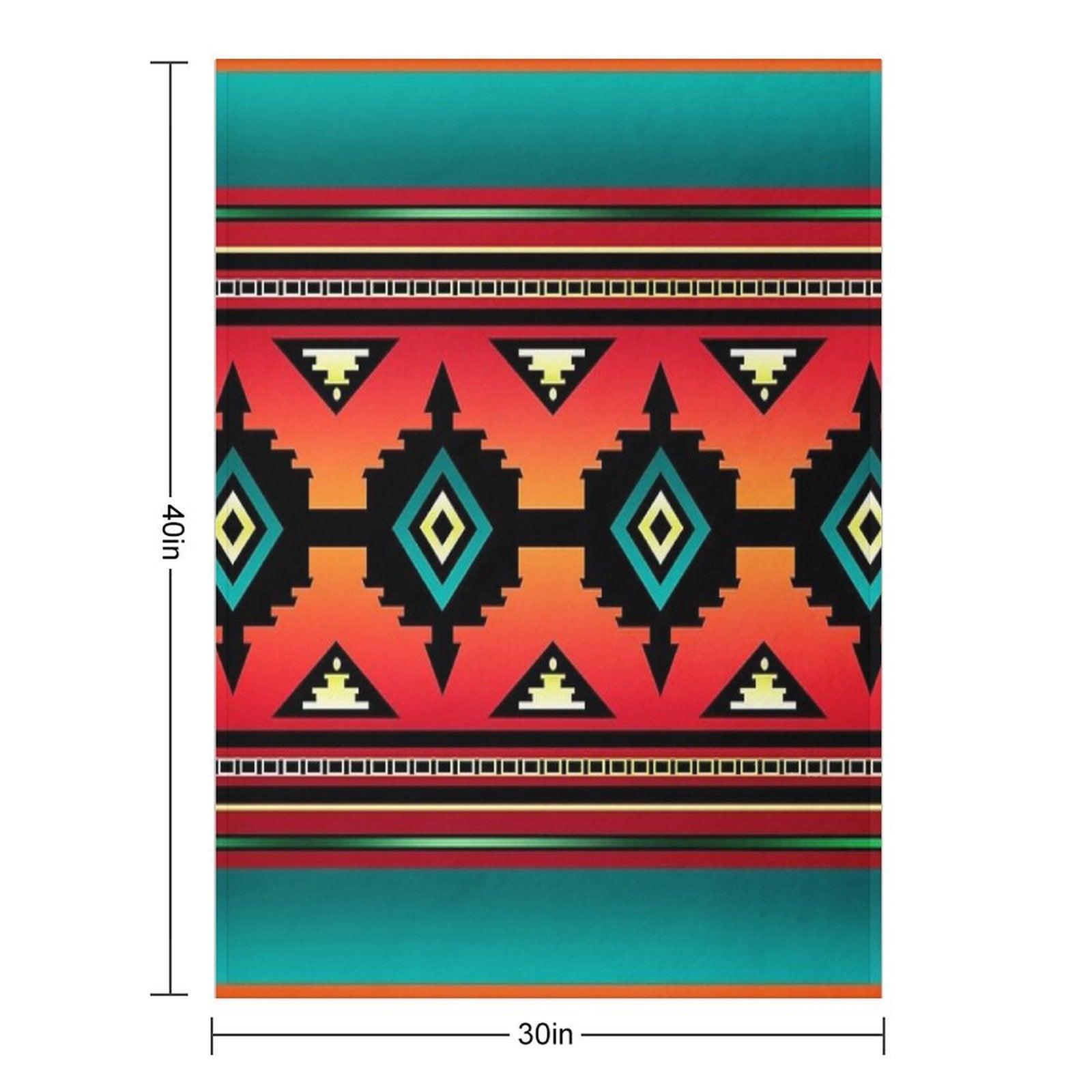 Canyon  Navajo Throw Blanket