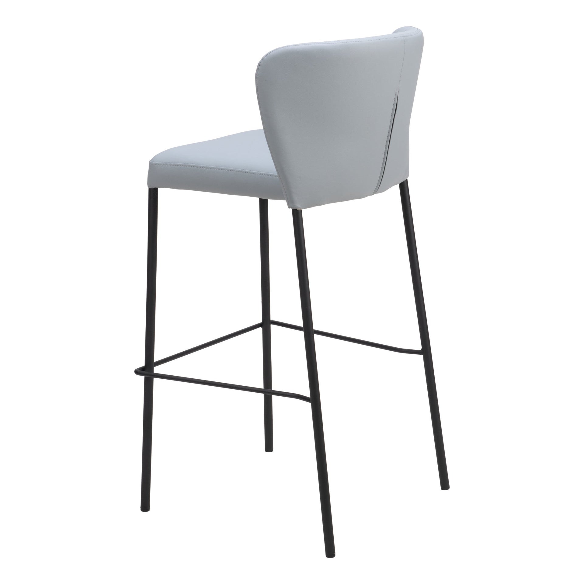 Linz Barstool (Set of 2) Gray