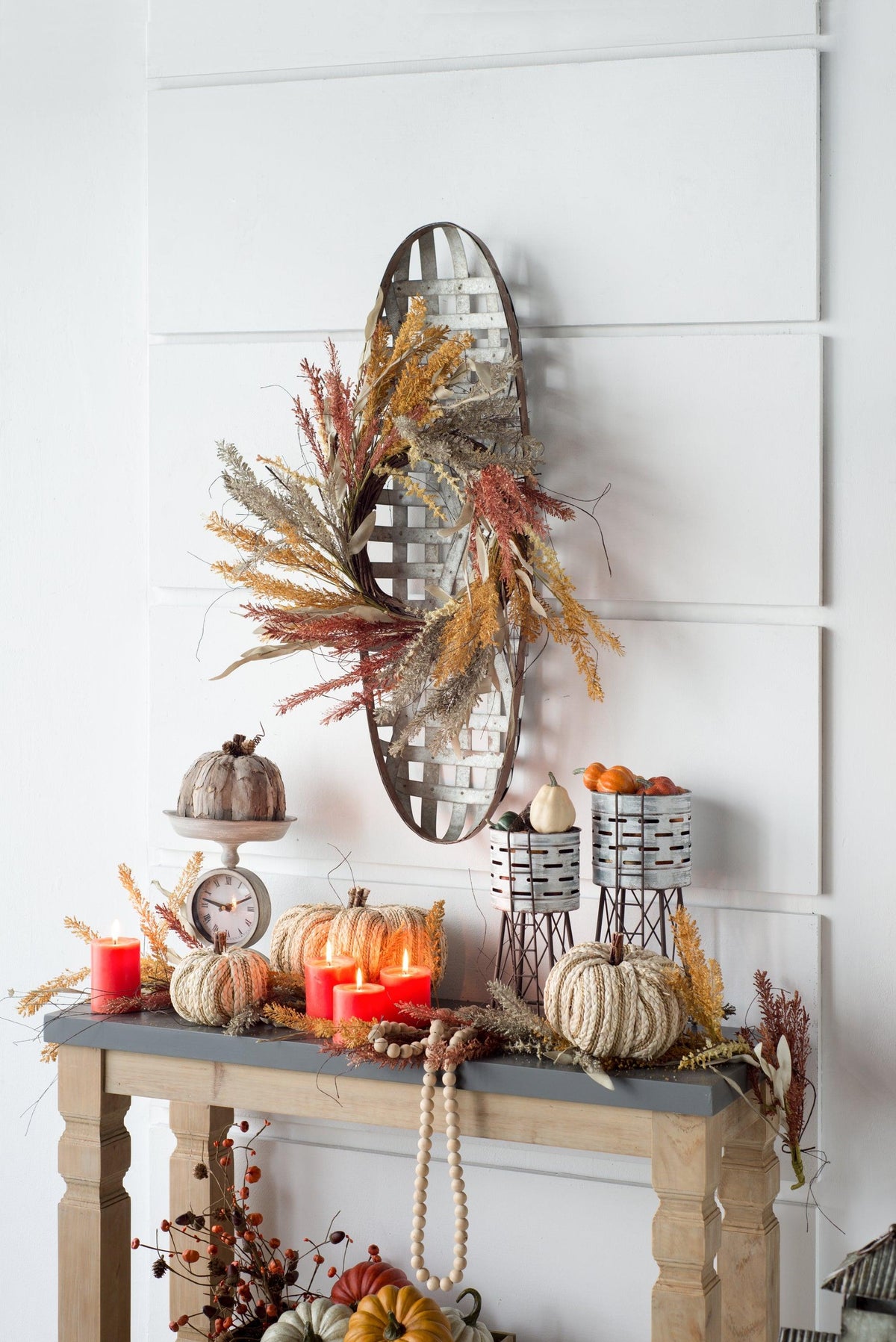 Vintage Silver Snowshoe Wall Art