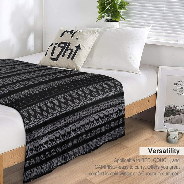Tyre Marks Pattern Versatility Throw Blanket