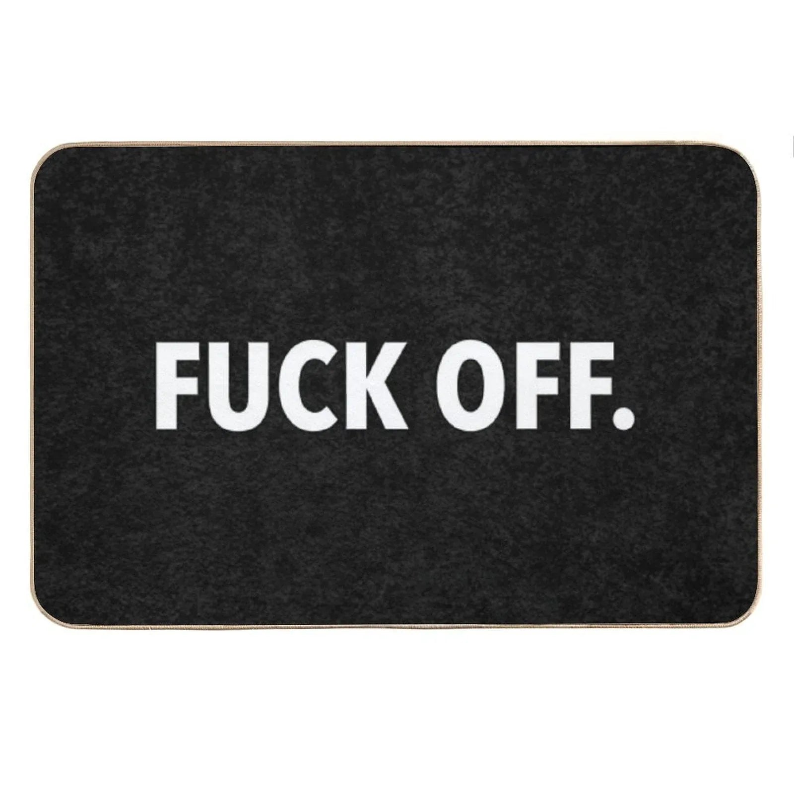 Fuck Off Bath Mat