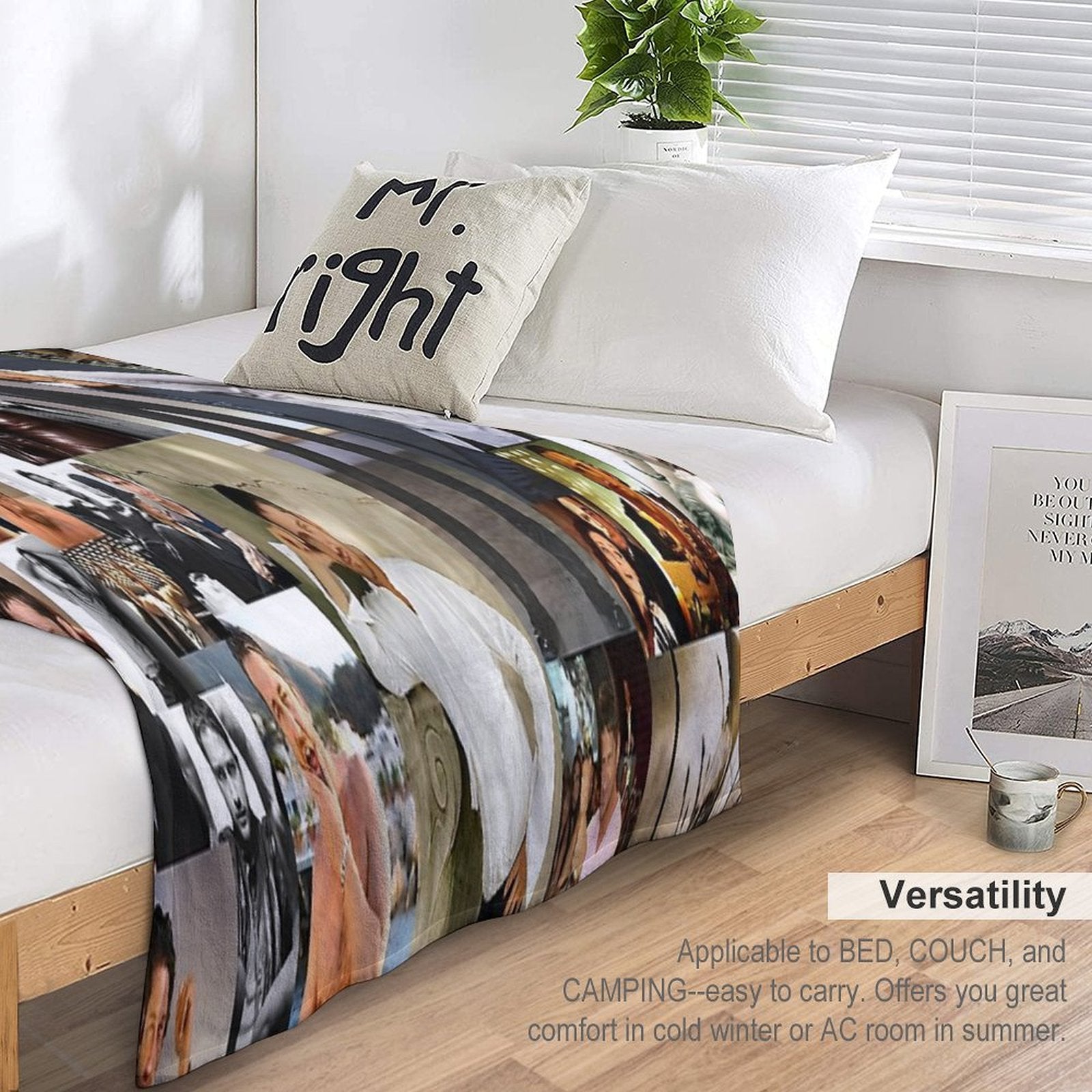 Gerard Butler Shrink-resistant Throw Blanket