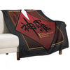 Shinra Electric Power Company Final Fantasy 7 神羅 Easy Care Throw Blanket