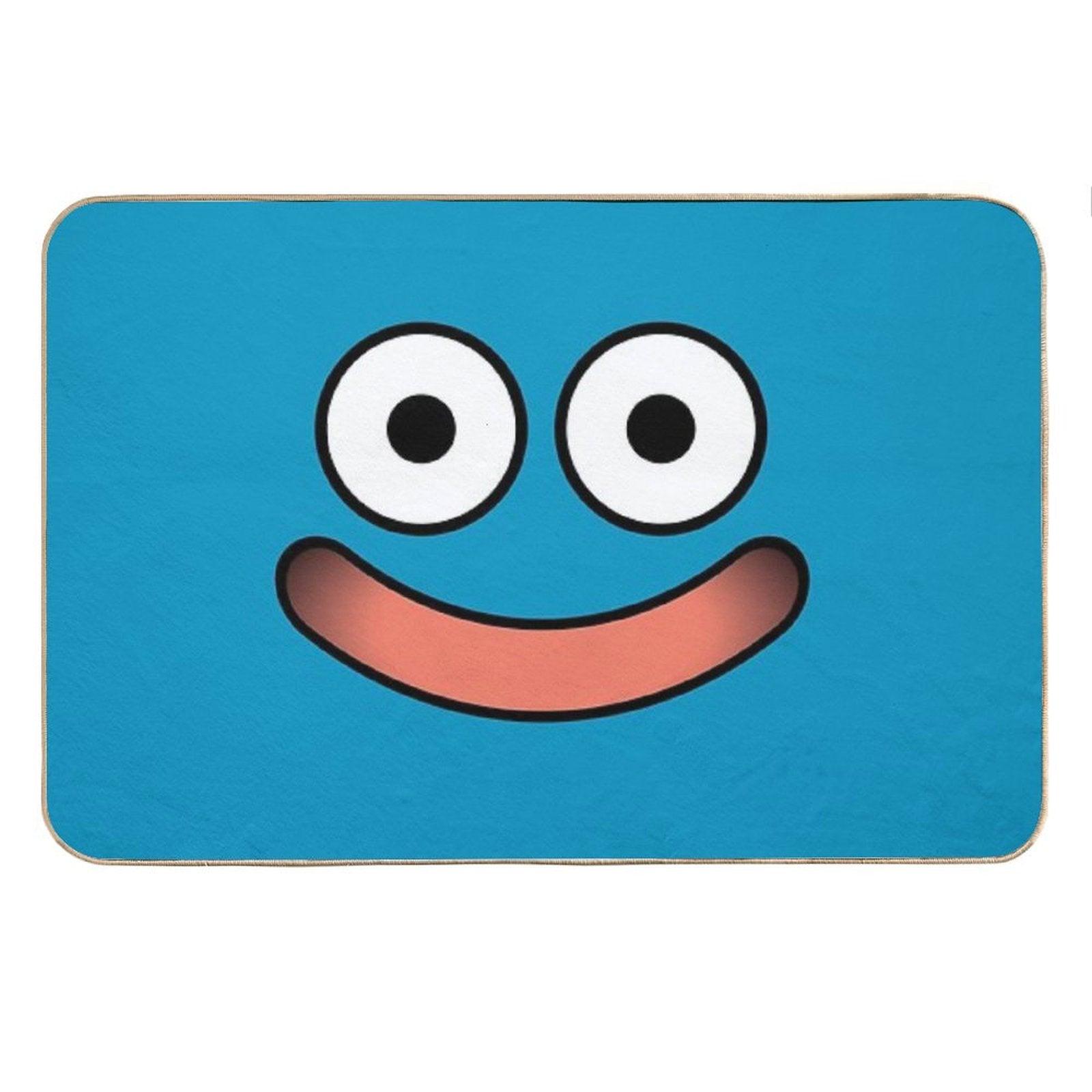Dragon Quest Slime Face Bath Mat