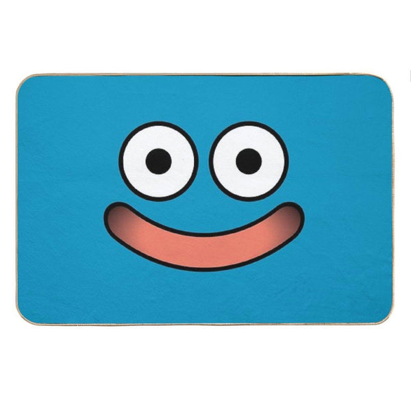 Dragon Quest Slime Face Bath Mat