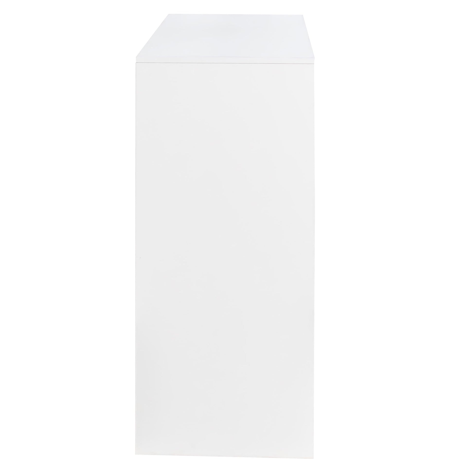 Bookcase with Three Pulled Out Doors Shelving Cabinet,3 Tier Floor Standing Bookcase,Slide Out Storage Bookcase file cabinet,Office Bedroom Living Room Hidden Storage Cabinet with Wheels