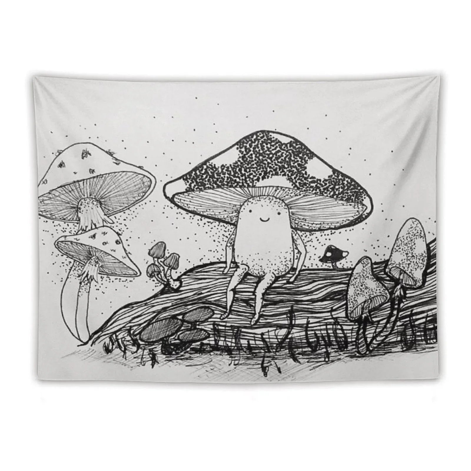 Little Mushroom Tapestry