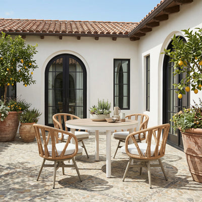 Safal Swivel Dining Chair Multicolor