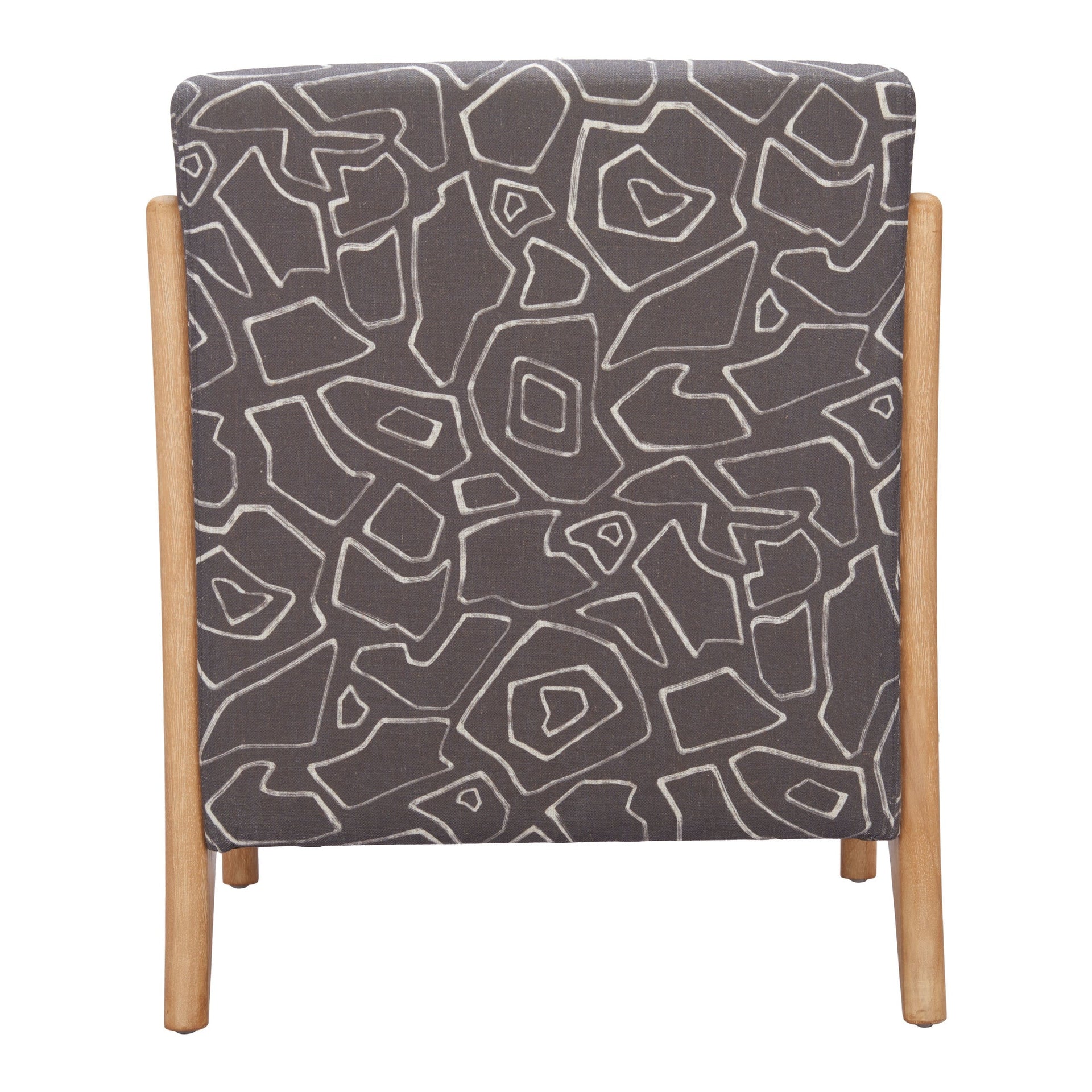 Runa Accent Chair Gray & Natural