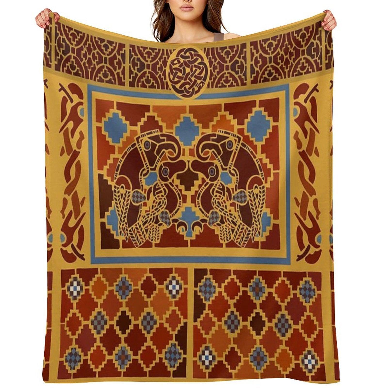 Imagining Sutton Hoo The Eagles Throw Blanket