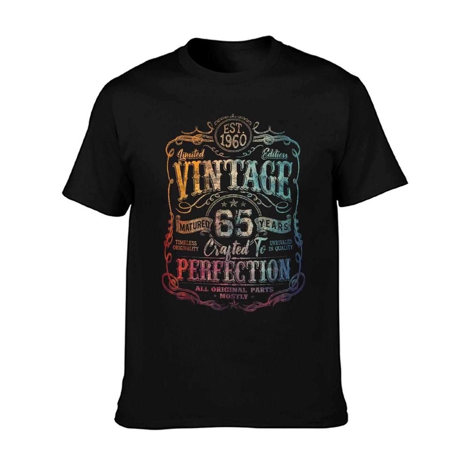 Vintage 1960 Limited Edition 65 Year Old 65th Birthday T-Shirt