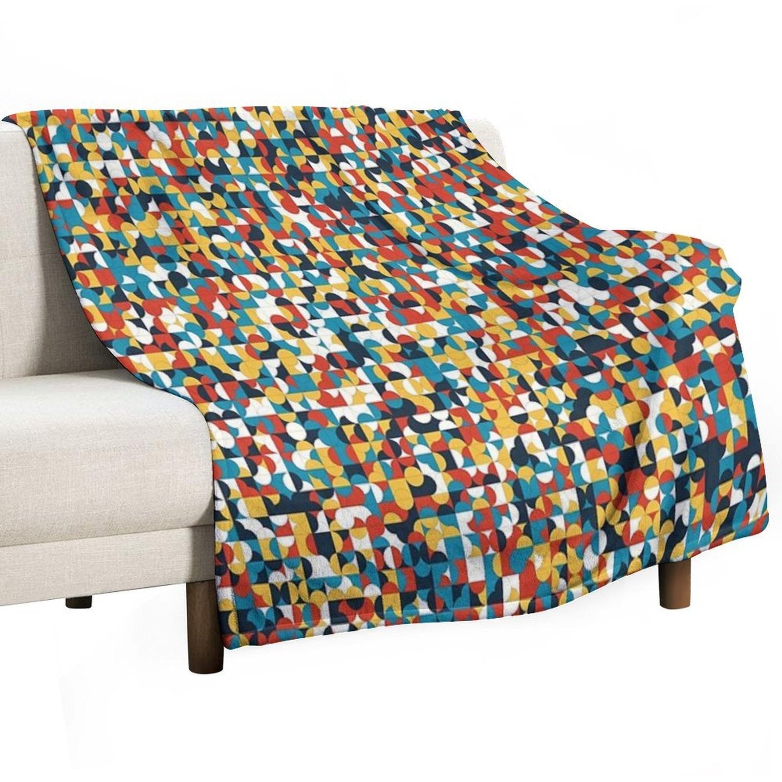 Pattern 003 6 Sustainable Throw Blanket