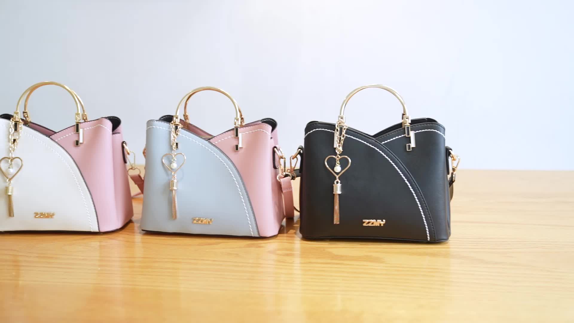2025 New Fashion Color Block Small Size Women's Shoulder Bag Crossbody Handbag DSers Fulfillment