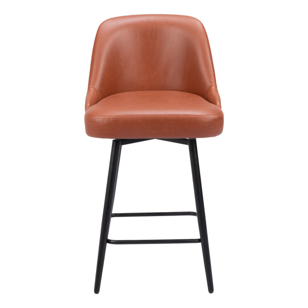 Keppel Swivel Counter Stool Brown