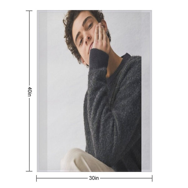 Joshua Bassett Sweet Sustainable Throw Blanket