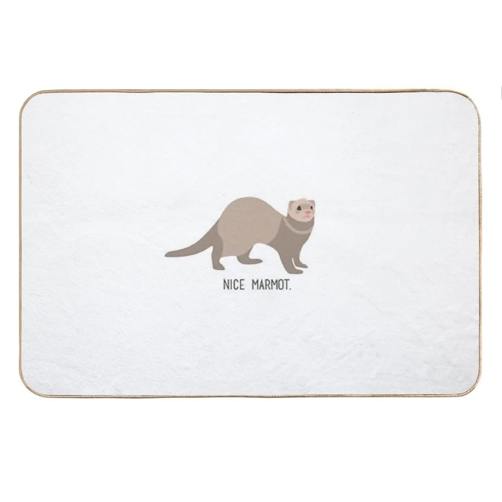 Nice Marmot - The Big Lebowski Bath Mat