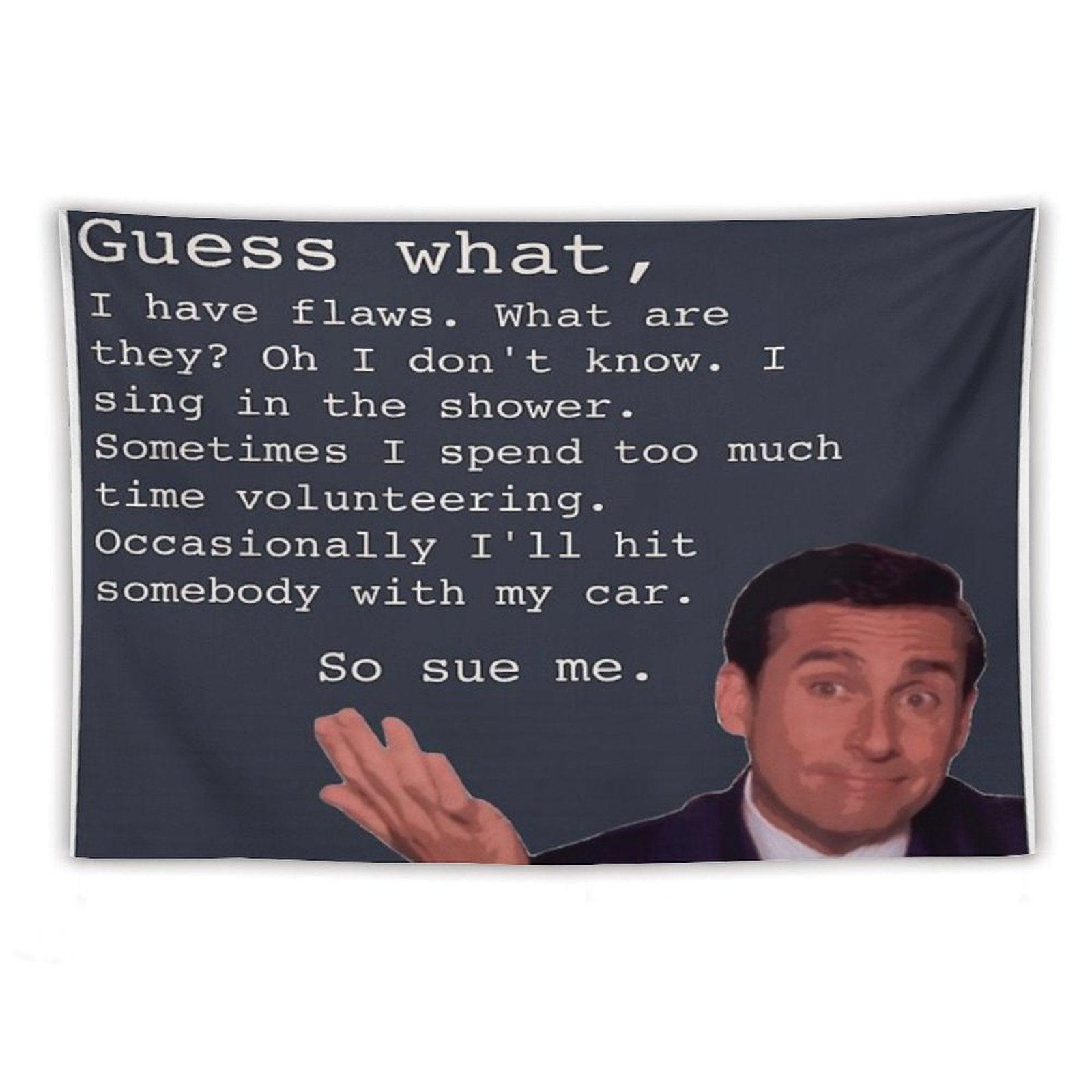 Michael Scott Quotes Tapestry