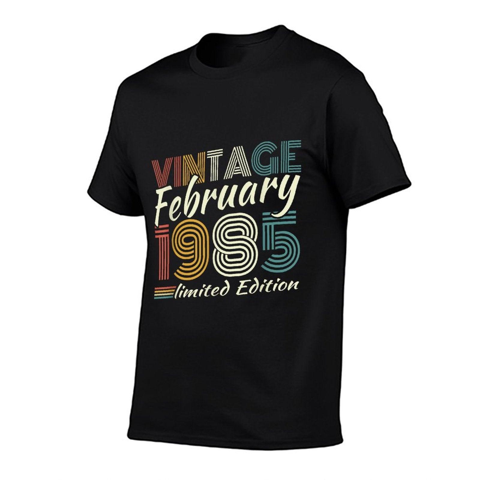 Vintage February 1985 40th Birthday Gift Man Woman  Classic T-Shirt