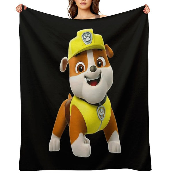 Rubble Paw Patrol Dog Classic All-season Throw Blanket