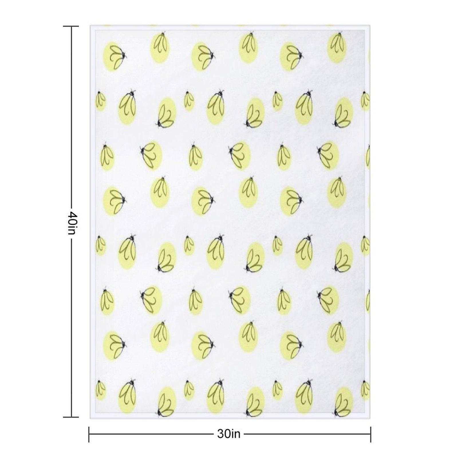 Fireflies, Lightning Bugs Throw Blanket