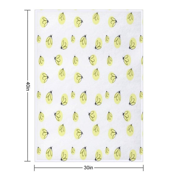 Fireflies, Lightning Bugs Throw Blanket