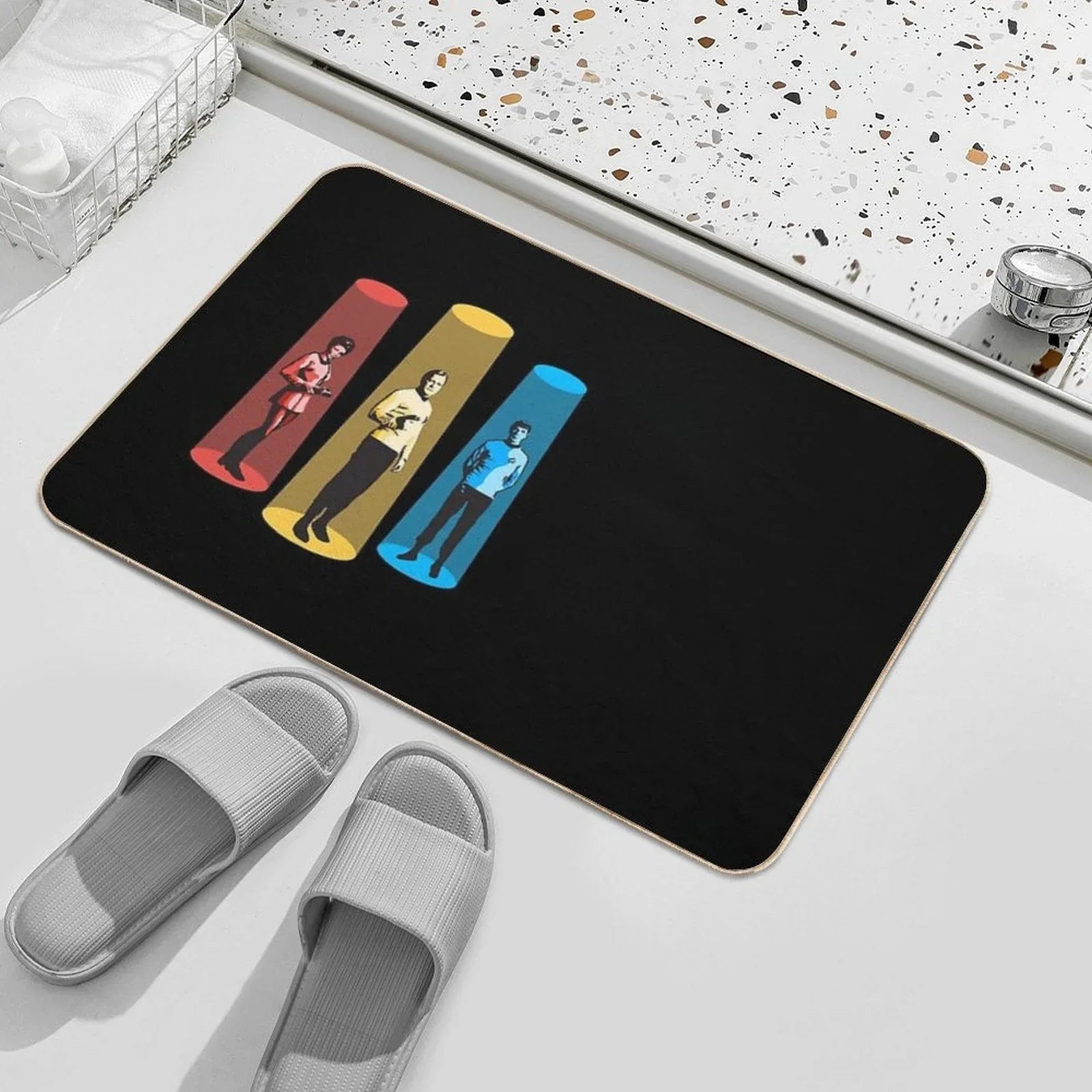 Beam Me Up, Scotty Bath Mat