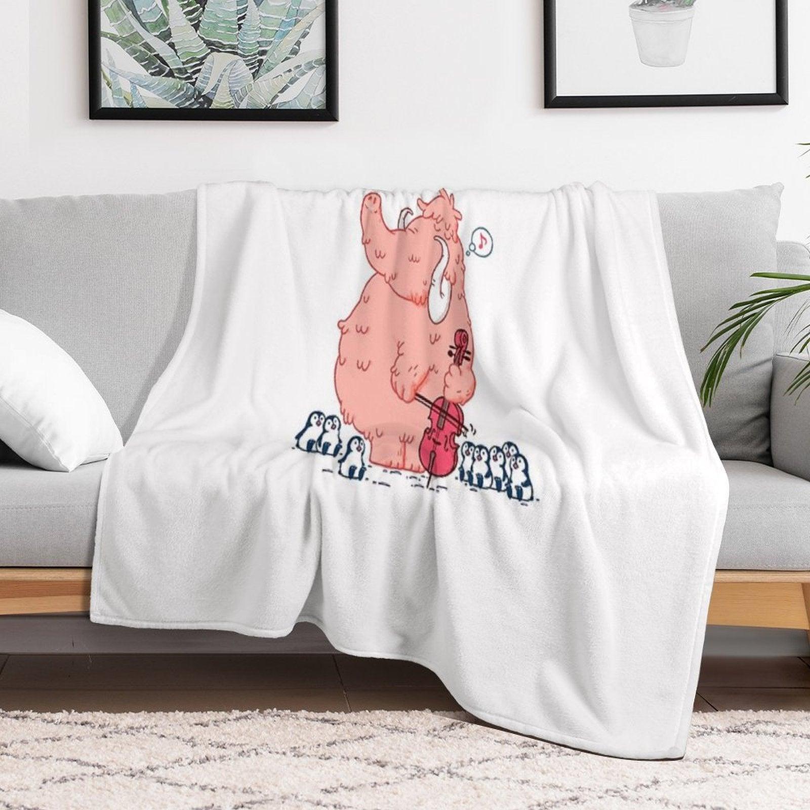 Cello Throw Blanket