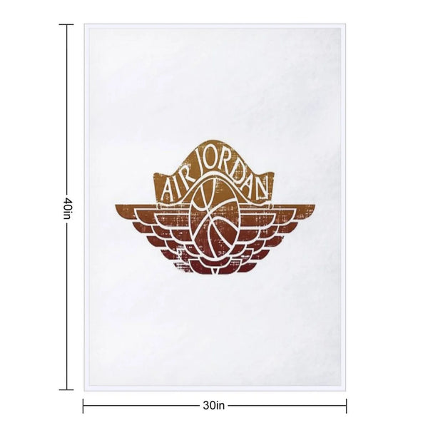 Air Jordan Wings Throw Blanket