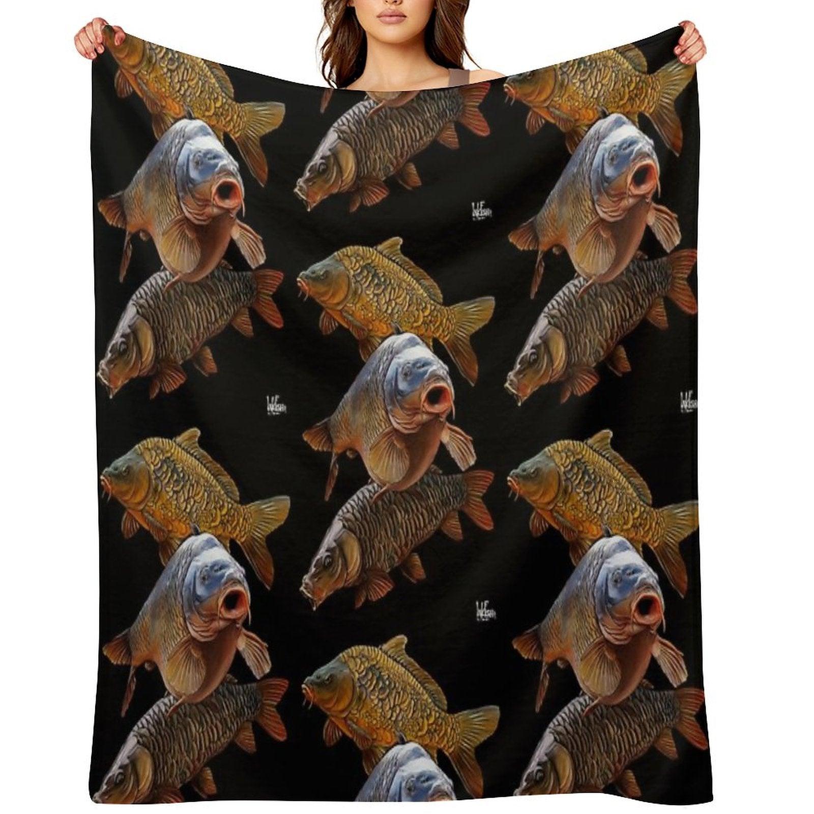 Carp Gang 1 Throw Blanket