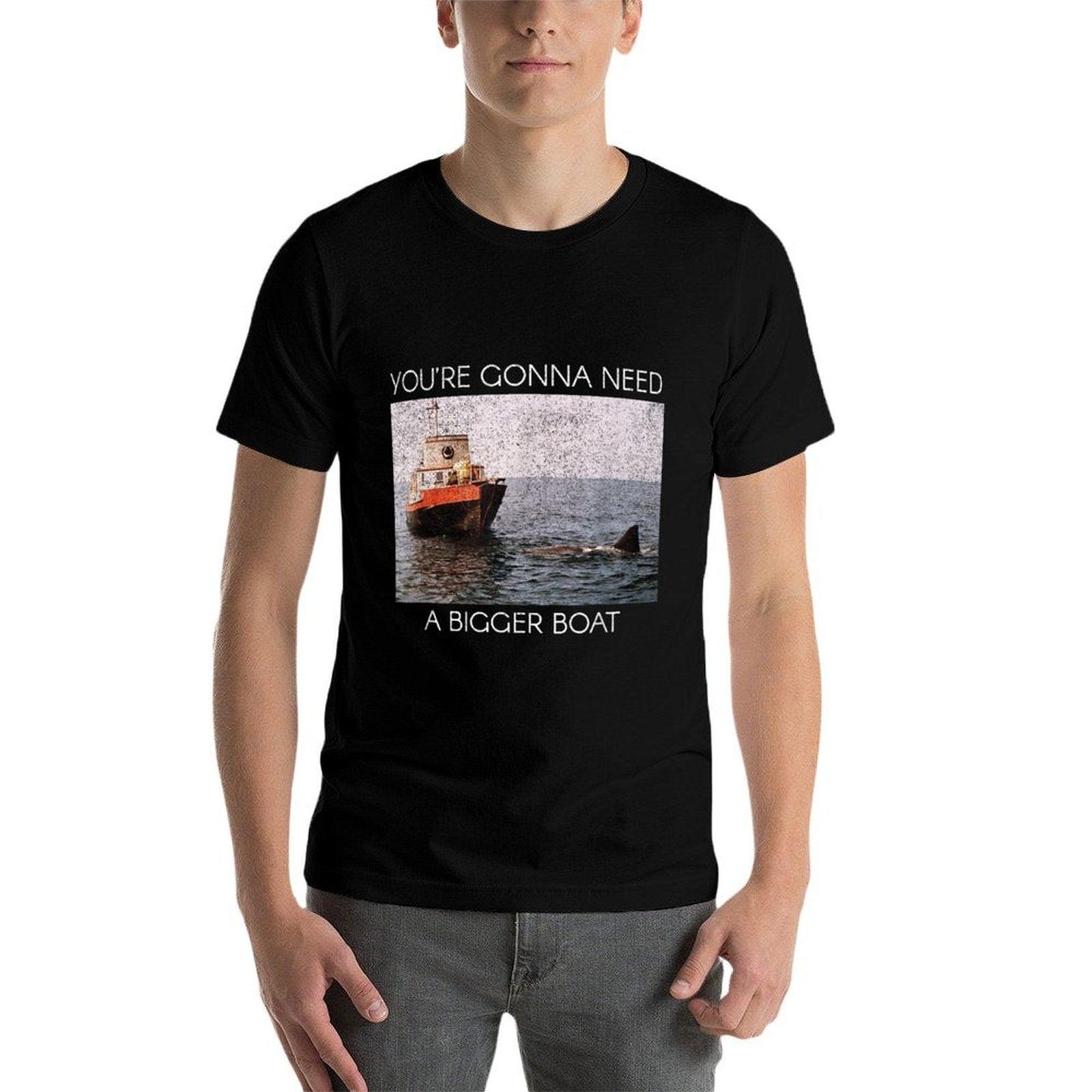 Jaws Screen Grab Youre Gonna Need A Bigger Boat  Fade-proof Color T-Shirt