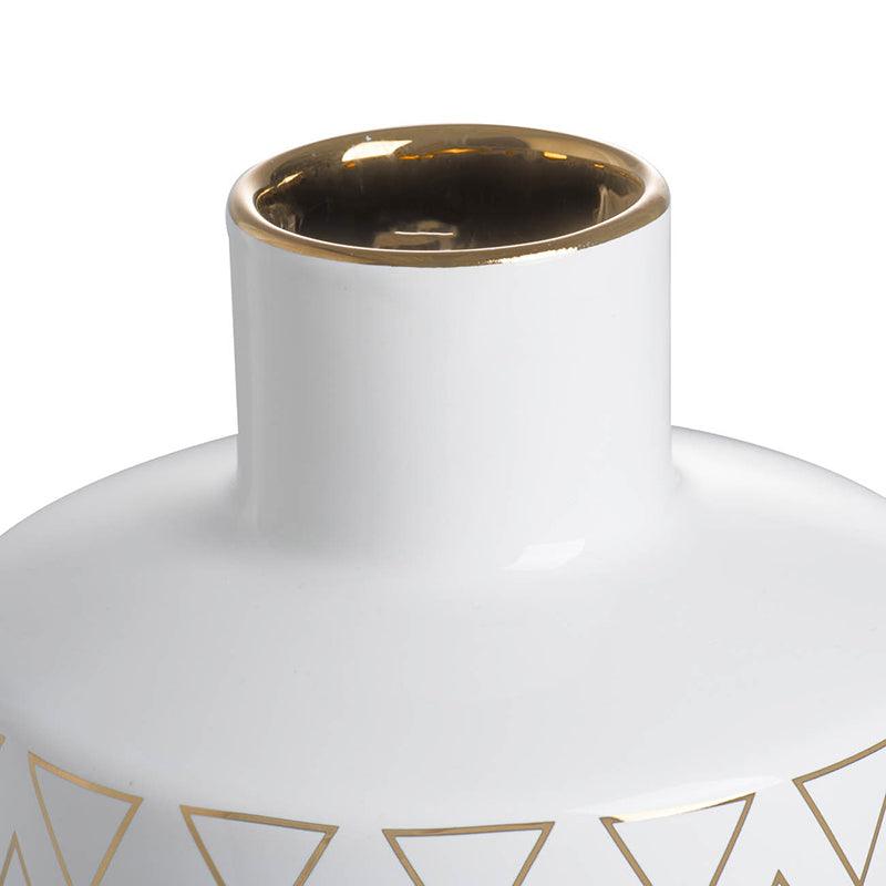 Modern Geometric Decorative Accent Vase