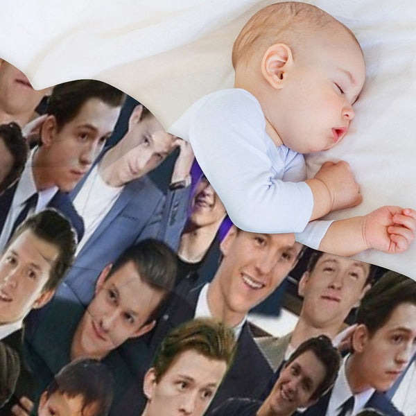 Tom Holland Photo Collage Quick-dry Throw Blanket