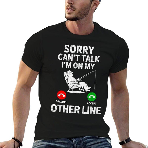 Funny Fishing Dad Fisherman Fish Lover Saying Father's Day T-Shirt