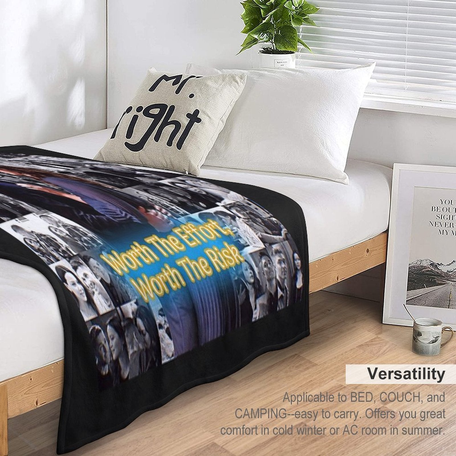 The Story of Chenford Eco-conscious Throw Blanket