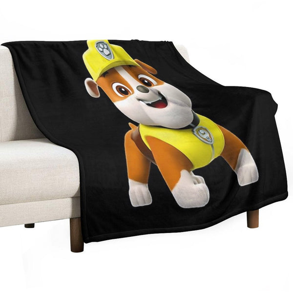 Rubble Paw Patrol Dog Classic All-season Throw Blanket