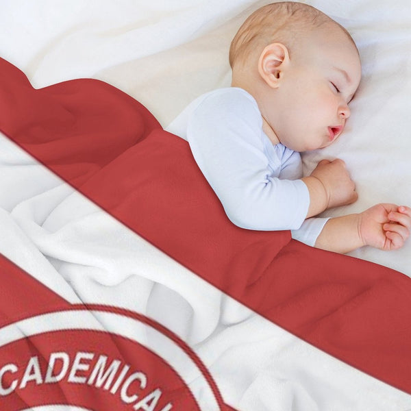 Hamilton FC Home Kit Eco-conscious Throw Blanket