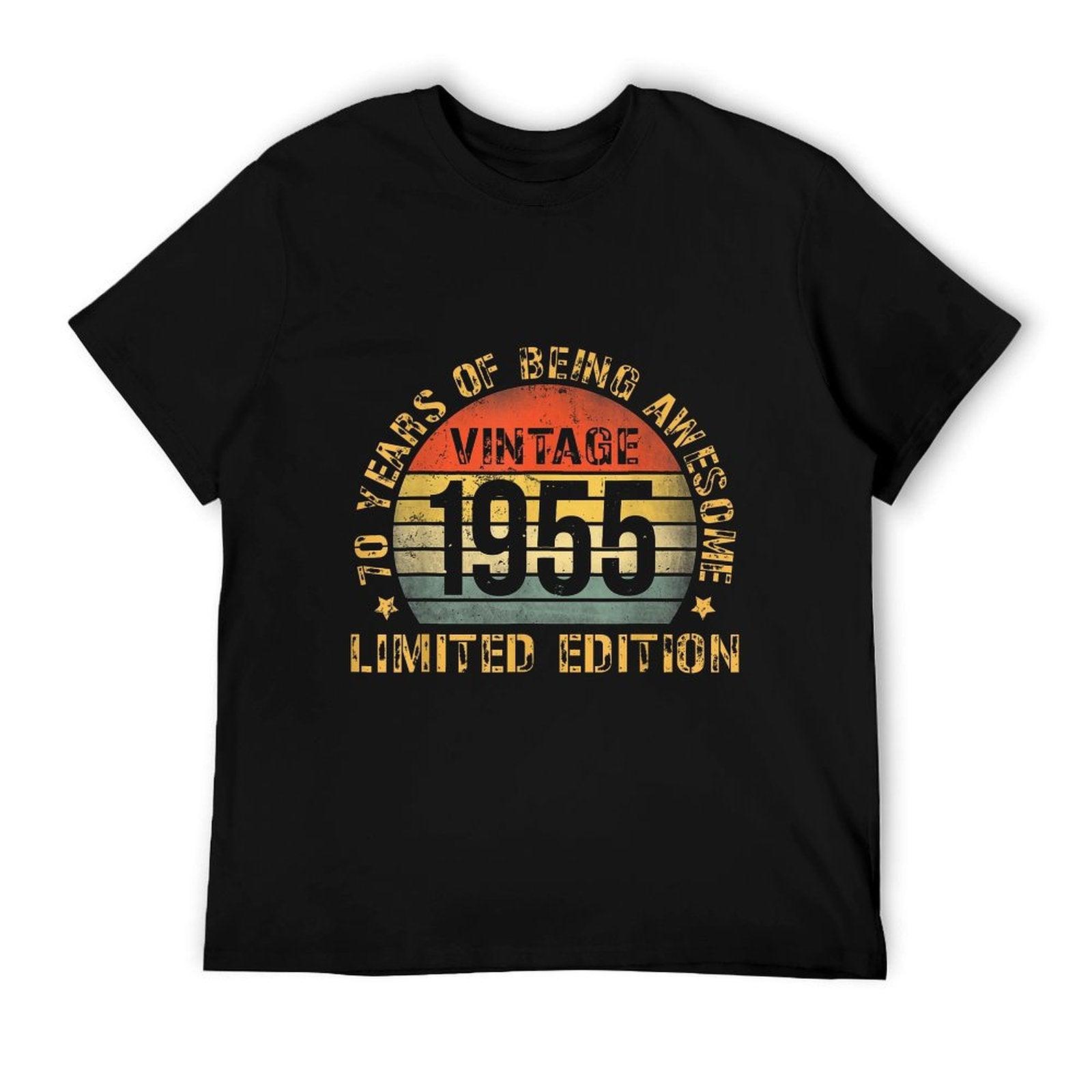 70 Year Birthday Decorations Men Gag 70yr 1955 70th Birthday T-Shirt