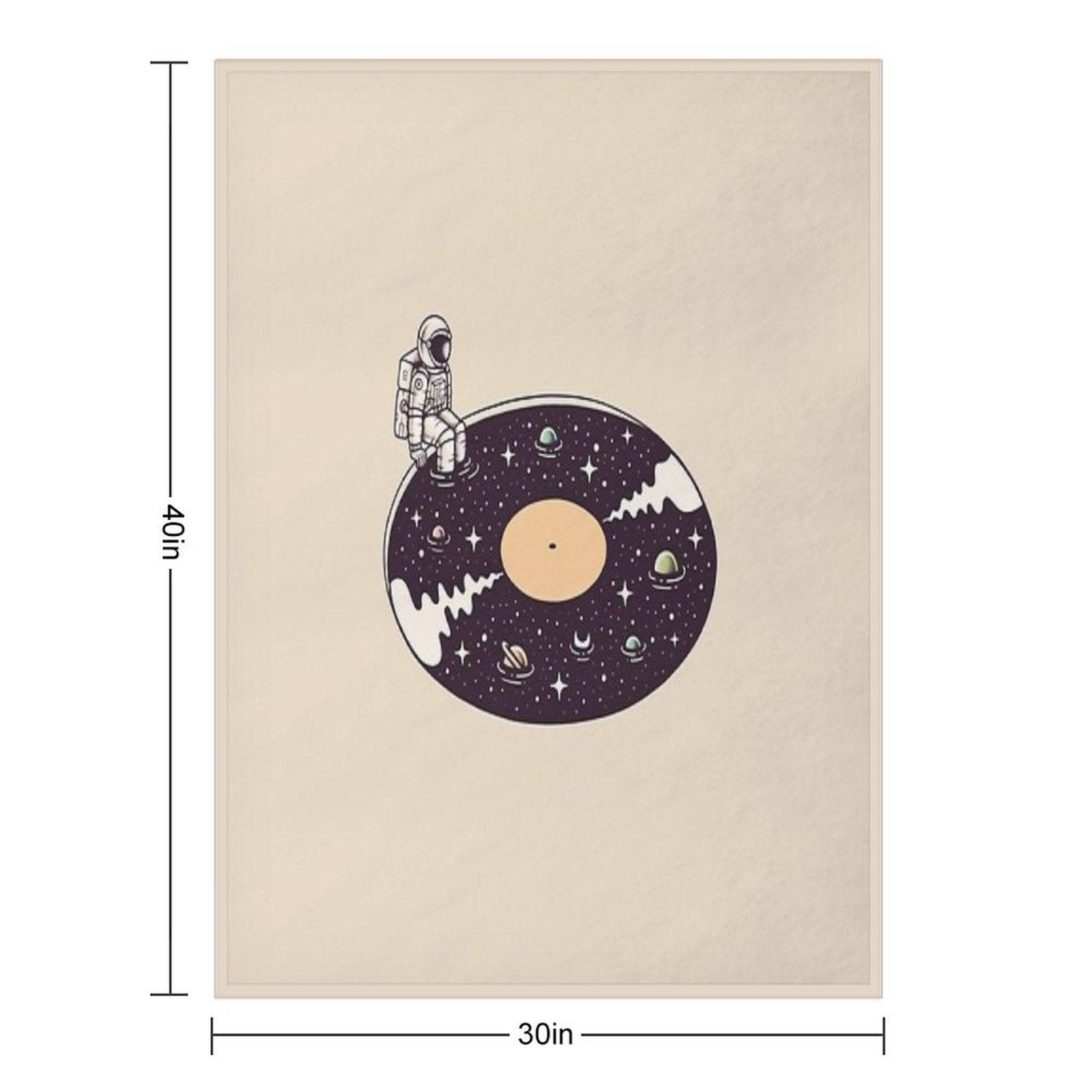 Cosmic Sound Throw Blanket