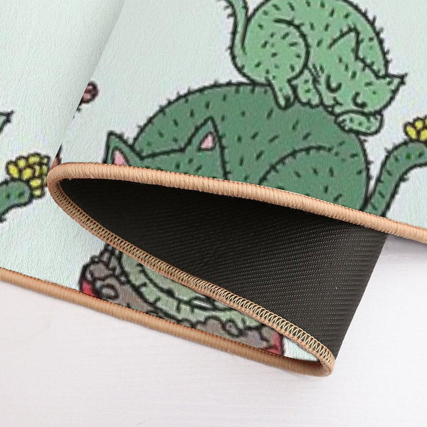 Cactus Cats Bath Mat