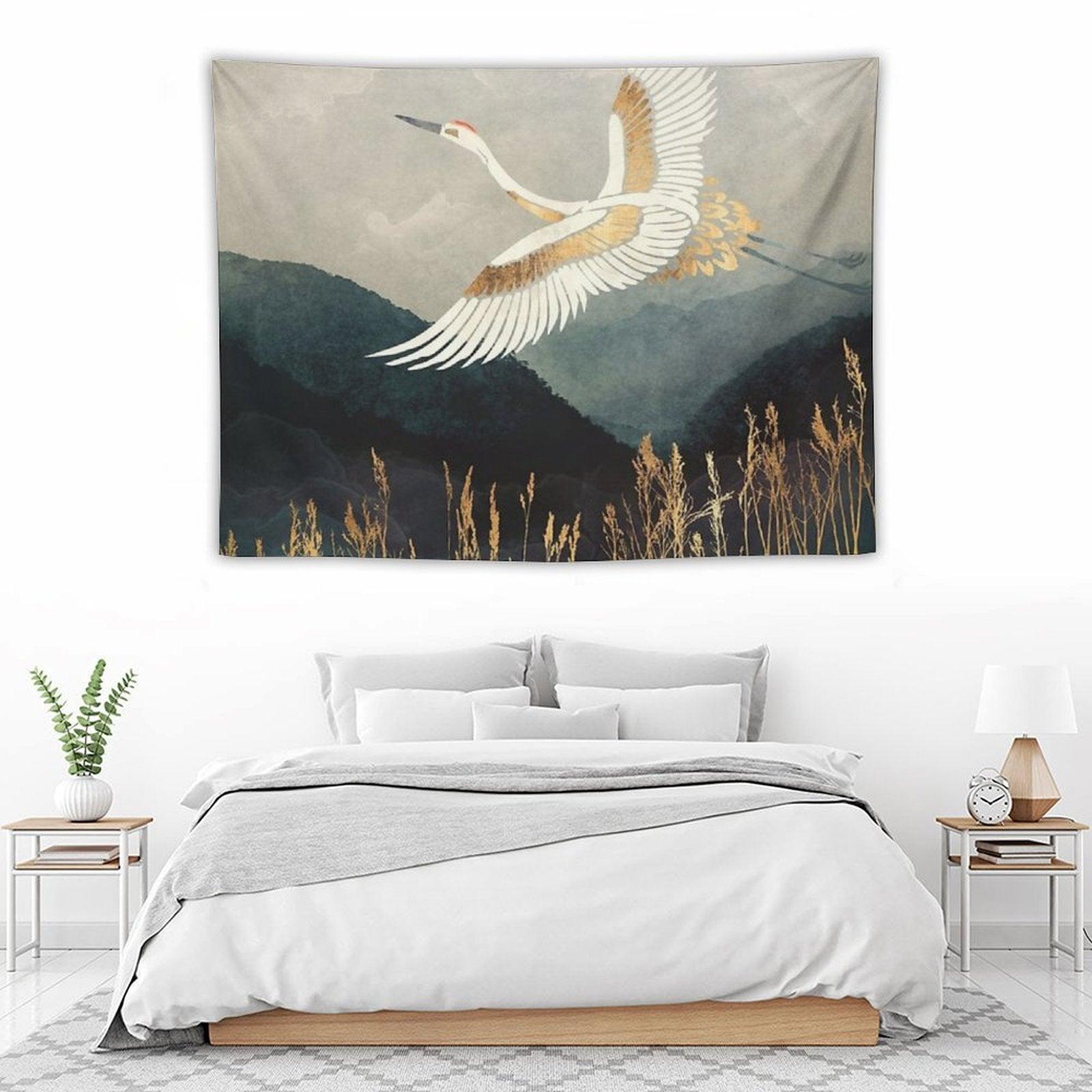 Elegant Flight Tapestry
