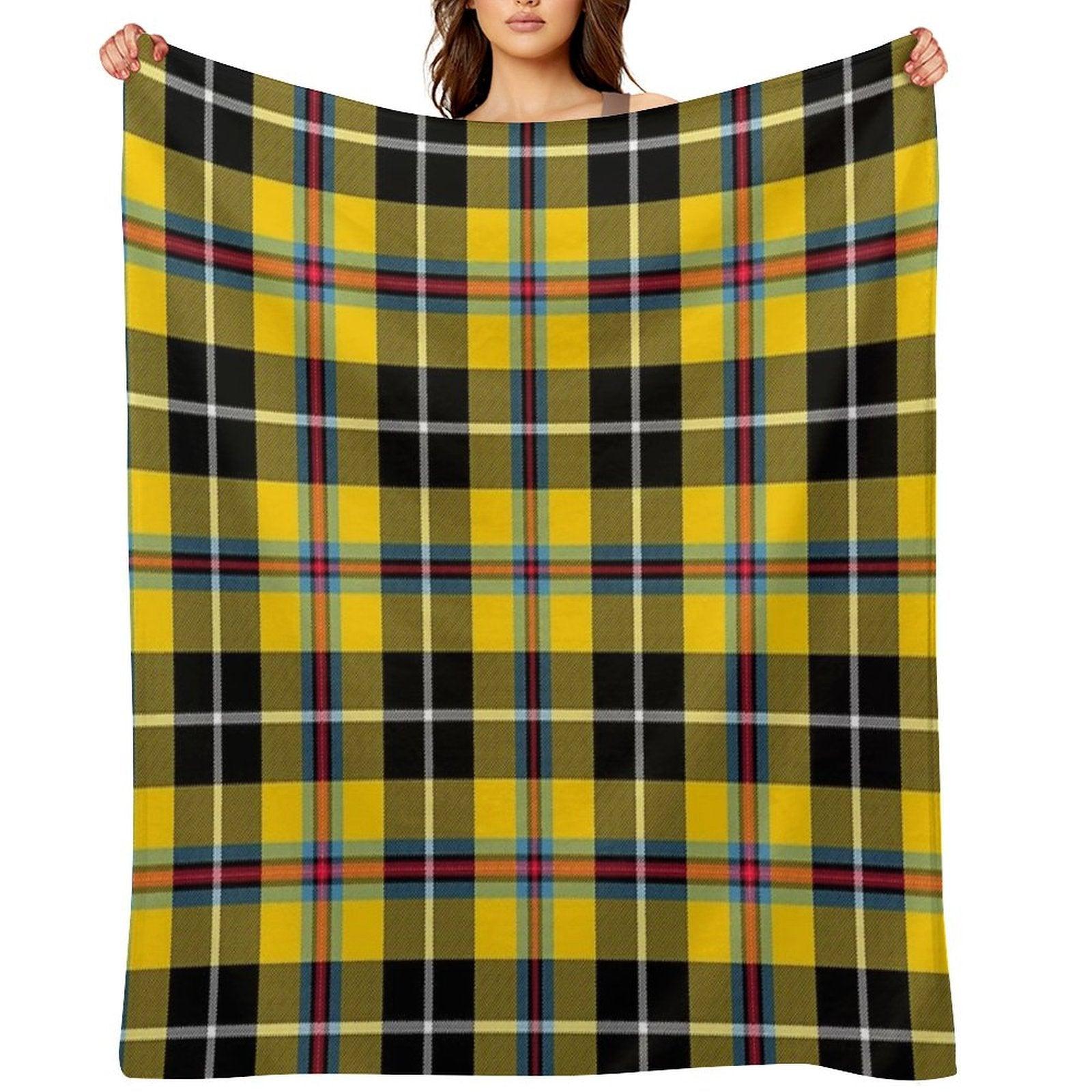 Cornish Tartan Throw Blanket