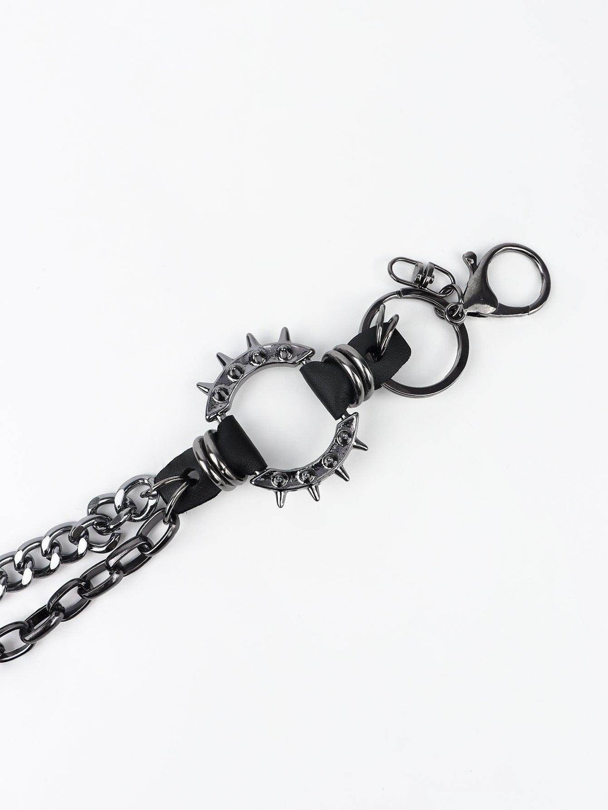 Punk Aluminium Chain Belt For Unique Fashion Statement