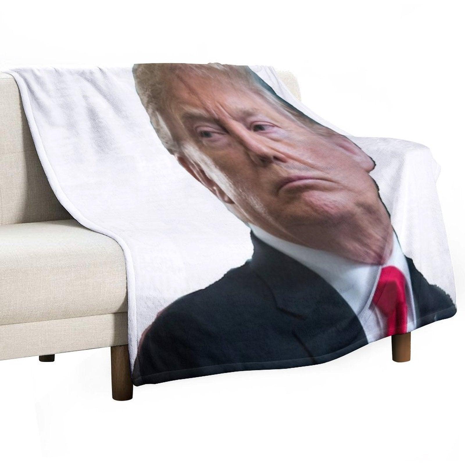 Trump Throw Blanket