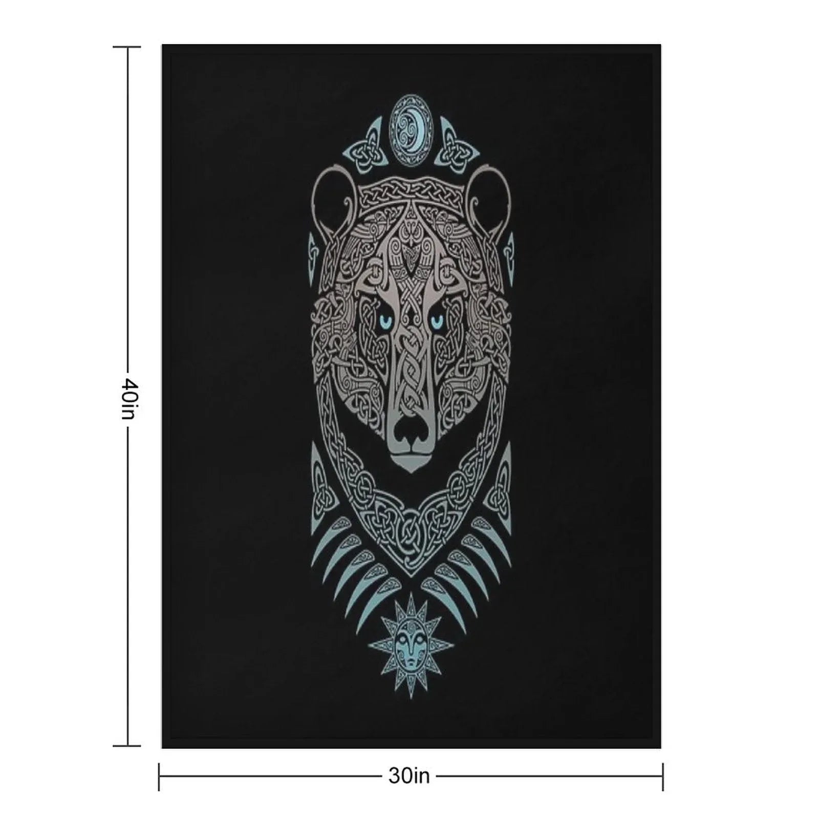FOREST LORD Throw Blanket